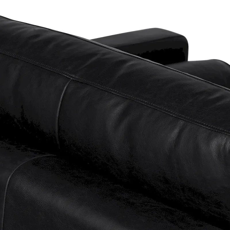 Poly and Bark Napa Lounge Chair - Genuine Italian Leather