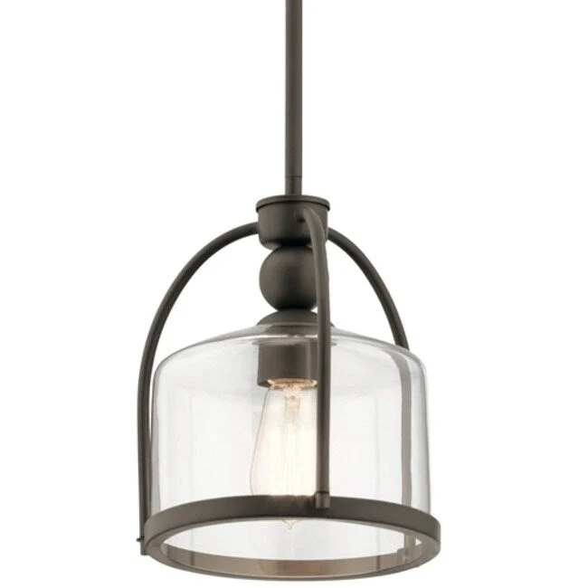 Kichler Single Light 9-1/2  Wide Mini Pendant