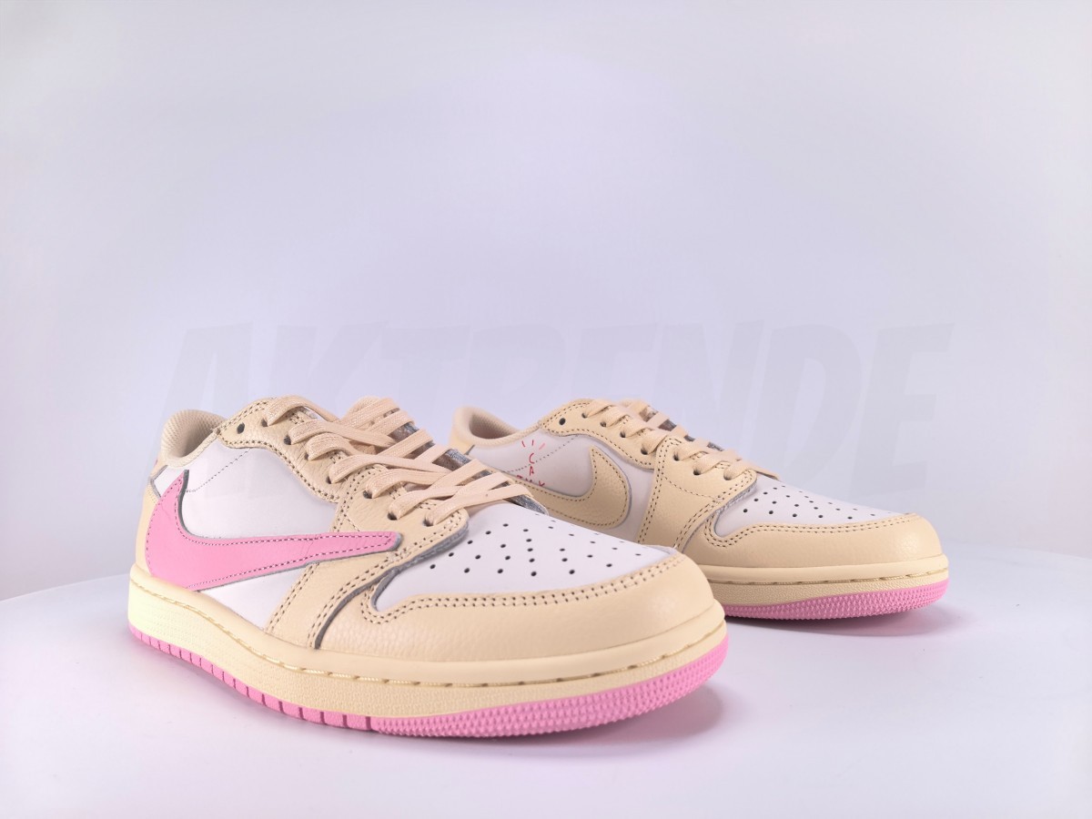 Air Jordan 1 Low Travis Scott Shy Pink - Aktrende
