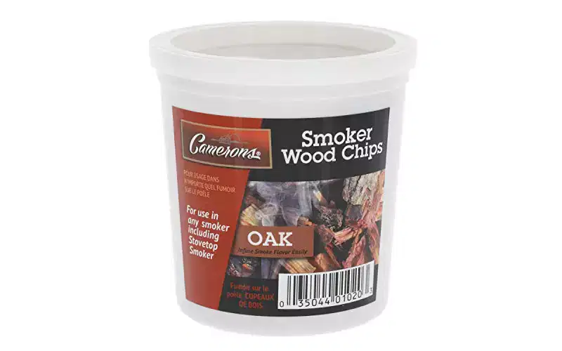 Camerons Smoking Chips- (Oak) Kiln Dried, 100 Percent Natural Extra Fine Wood Smoker Sawdust Shavings - 1 Pint Barbecue Chips (0.473176 L)