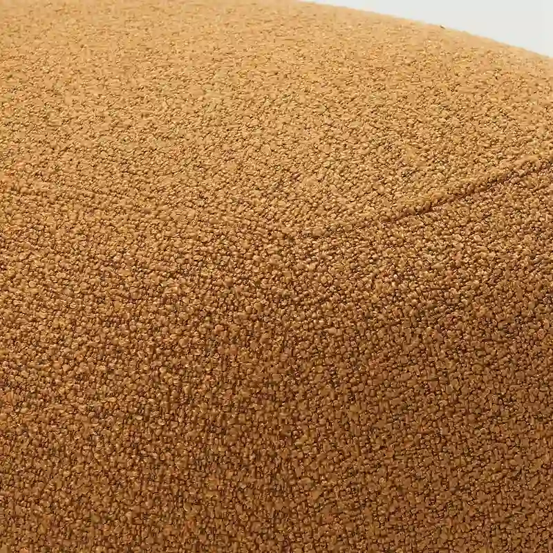 KINWELL 23  Wide Boucle Upholstered Footstool Ottoman Sofa Chair Footrest