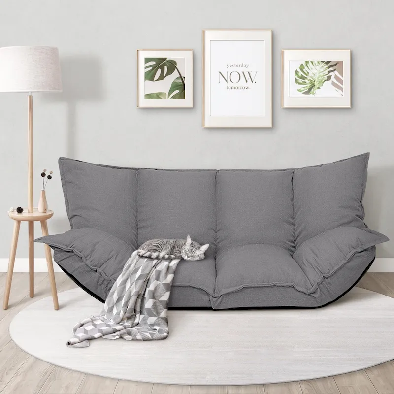 Adjustable Lounge Chair with Fabric Cover