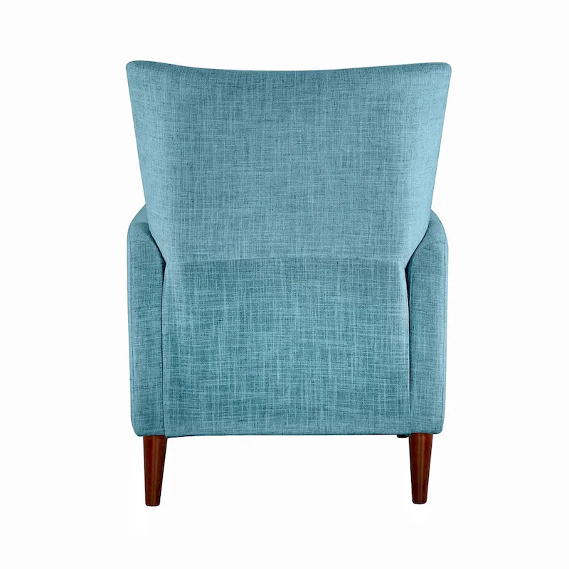 Modern Manual Recliner with Solid Wooden Legs