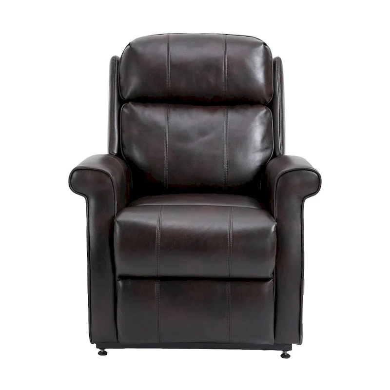 GZMR Faux Leather Elderly Power Lift Recliner Chair