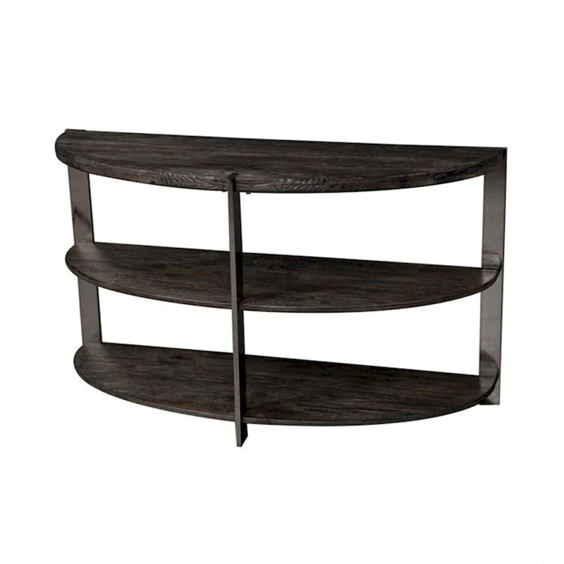 Kalne Console Table Half Moon Shape