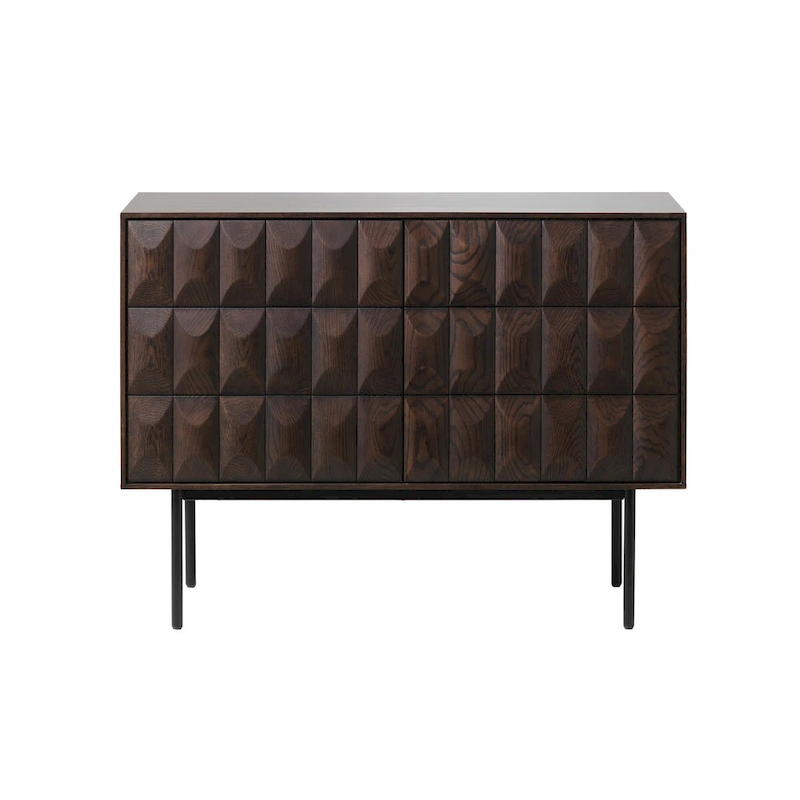 Rye Studio Modern Sideboard, Espresso Oak
