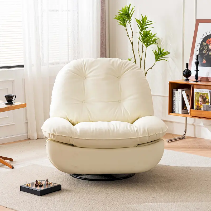 Power Swivel Recliner With USB Charger and Bluetooth Music Player