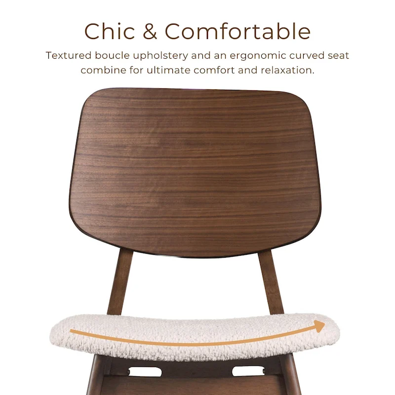 Beau I Mid-Century Walnut Oval Dining Table