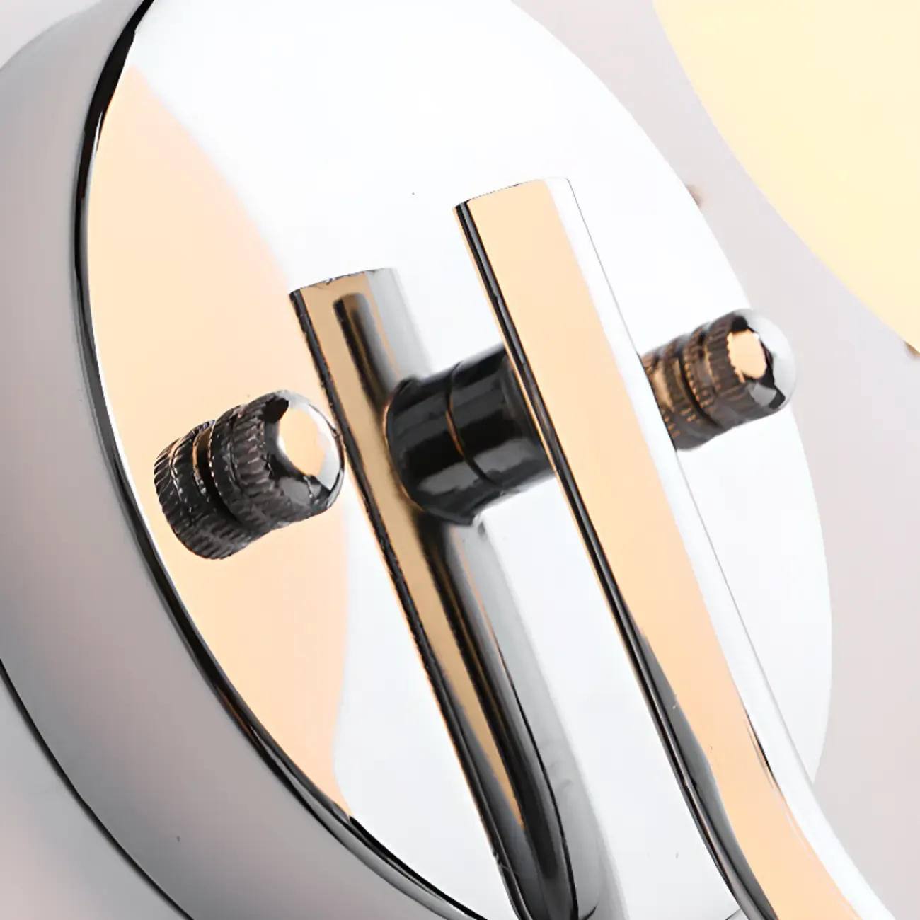 Modern Globe Bathroom Vanity Light with Chrome Finish