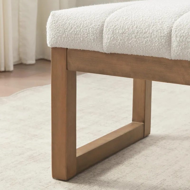 45  Entryway Upholstered Bench Shoe Rack Bench