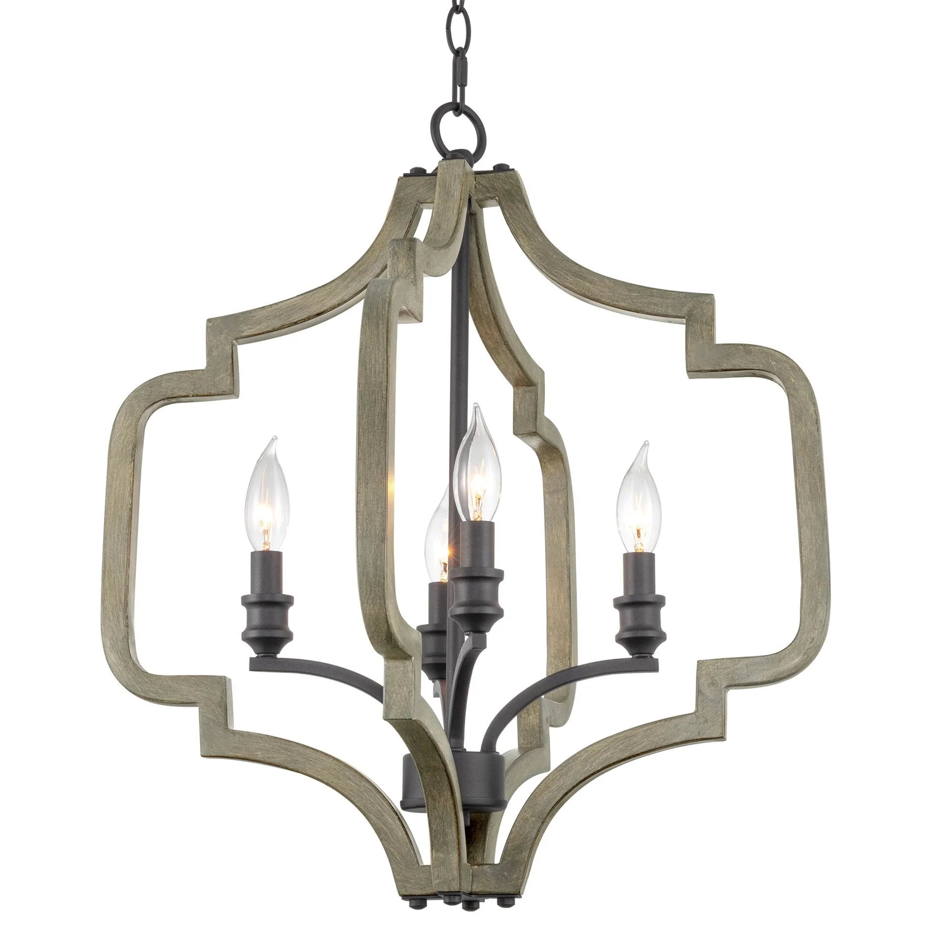 Atwood 23 4-Light Farmhouse Pendant Light Chandelier