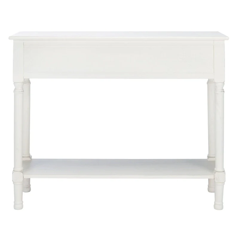 SAFAVIEH Tinnie 2-Drawer Console Table - 36 W x 13 L x 29.5 H - 36Wx13Dx30H