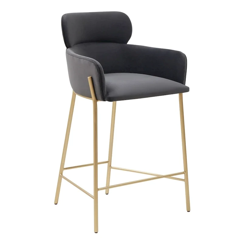 SAFAVIEH Couture Sejada 26-inch Counter Stool - 23 In. W x 21 In. D x 38 In. H - 23Wx21Dx38H