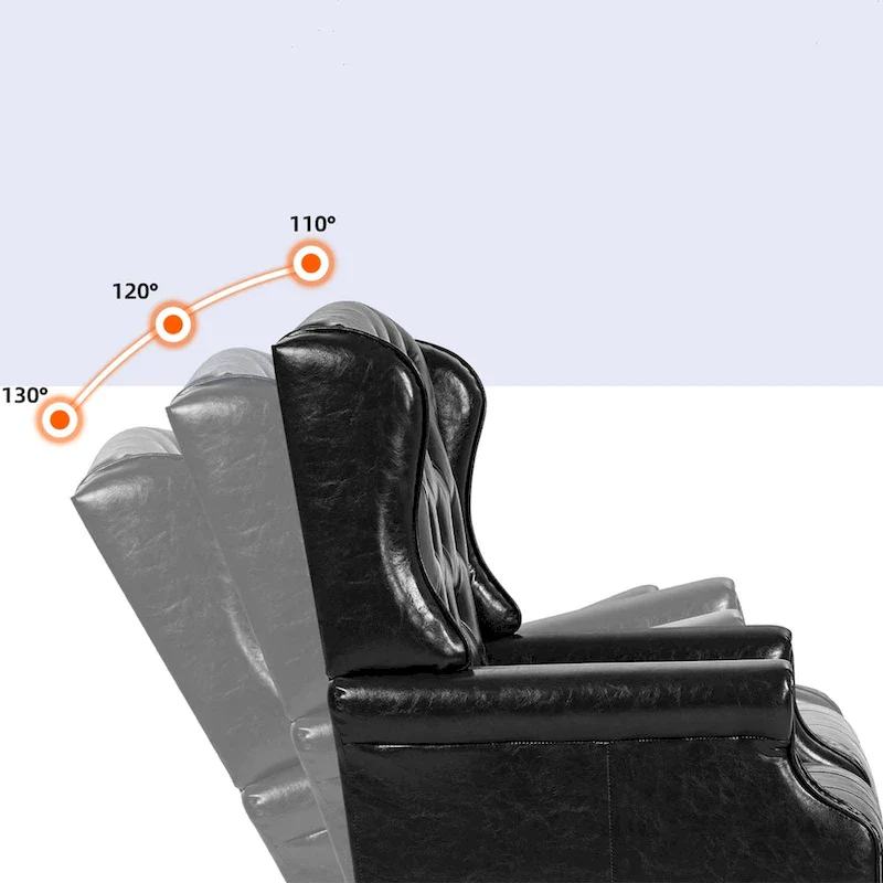 AVAWING Classic Executive Office Chair High Back Wingback Boss Chair