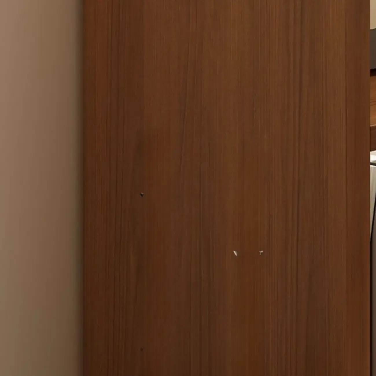 Brown Vertical Multi Tier Closed Back Wood Bookshelves