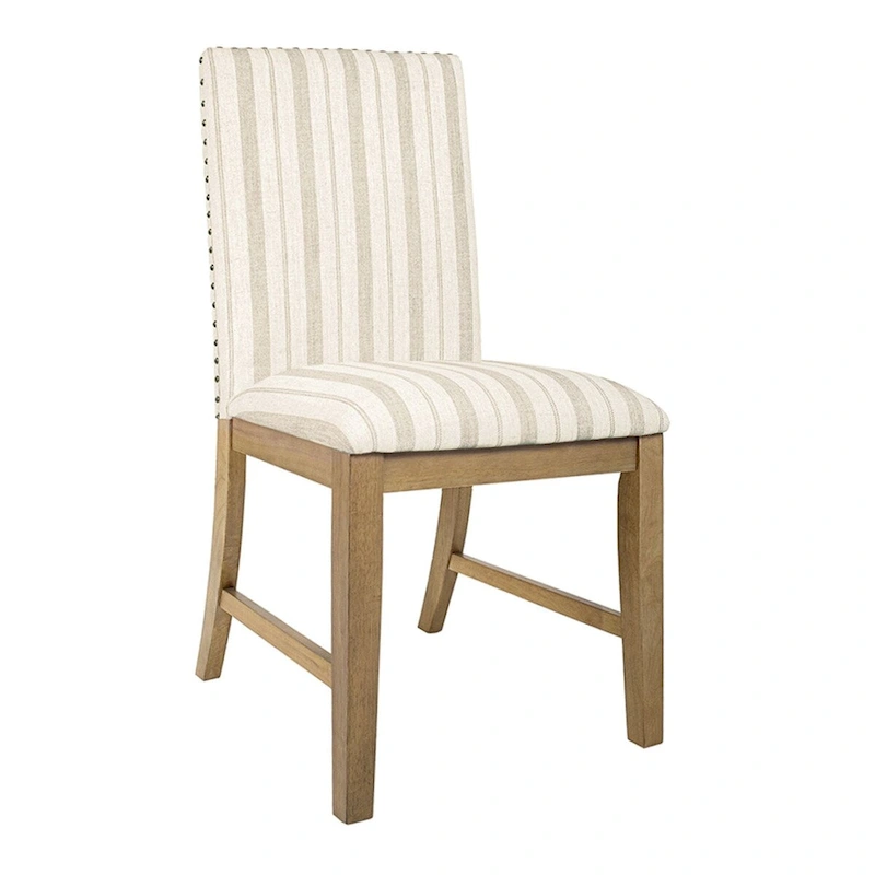 HomePop Upholstered Wood Apron Dining Chair - Set of 2