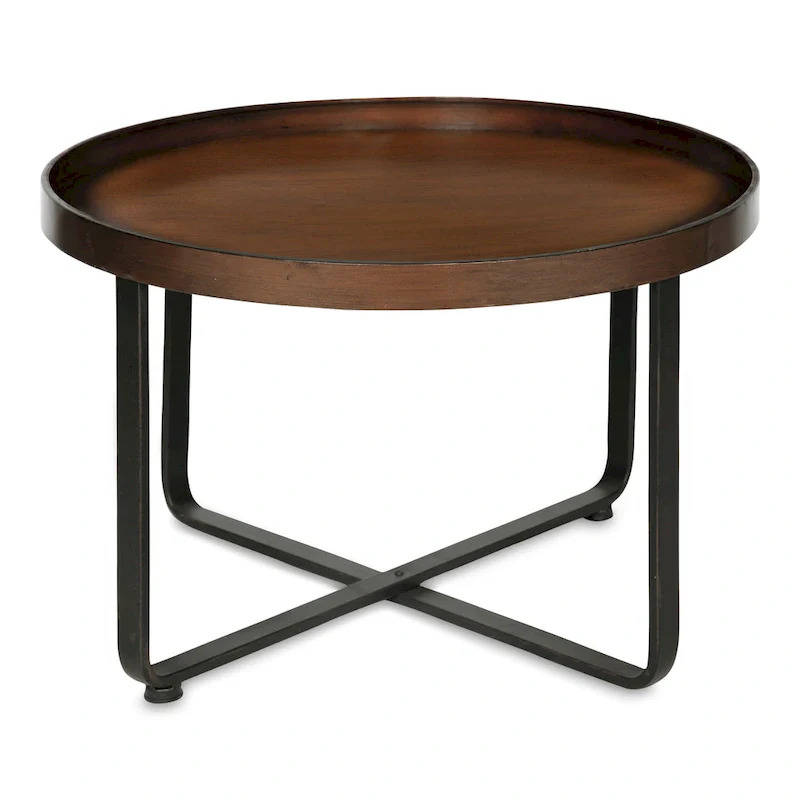 Round Modern Coffee Table - 28 Diameter