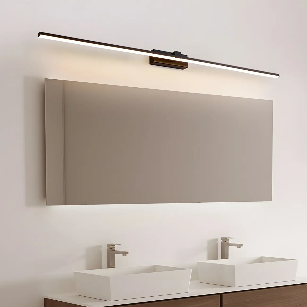 Bathroom Long Linear Silica Gel Vanity Light Fixture