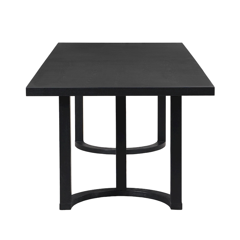 Kenneth Modern 95-Inch Dining Table with U-Shaped Trestle Base by Christopher Knight Home