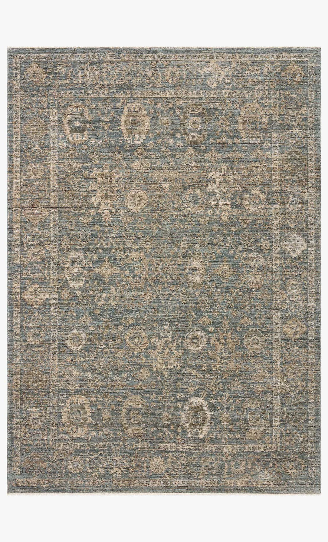 Priscilla Blue / Sand Rug