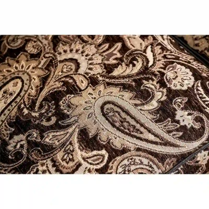 Gracewood Hollow Dayaram Traditional Brown Sofa