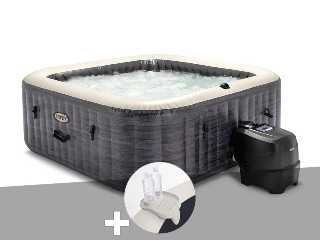 Mobilierideal Spa Gonflable - Gris