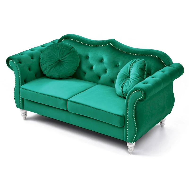 Hollywood Velvet Loveseat