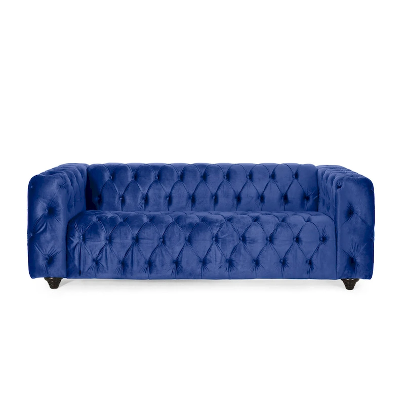Sagewood Transitional Deeply Tufted Sofa by Christopher Knight Home
