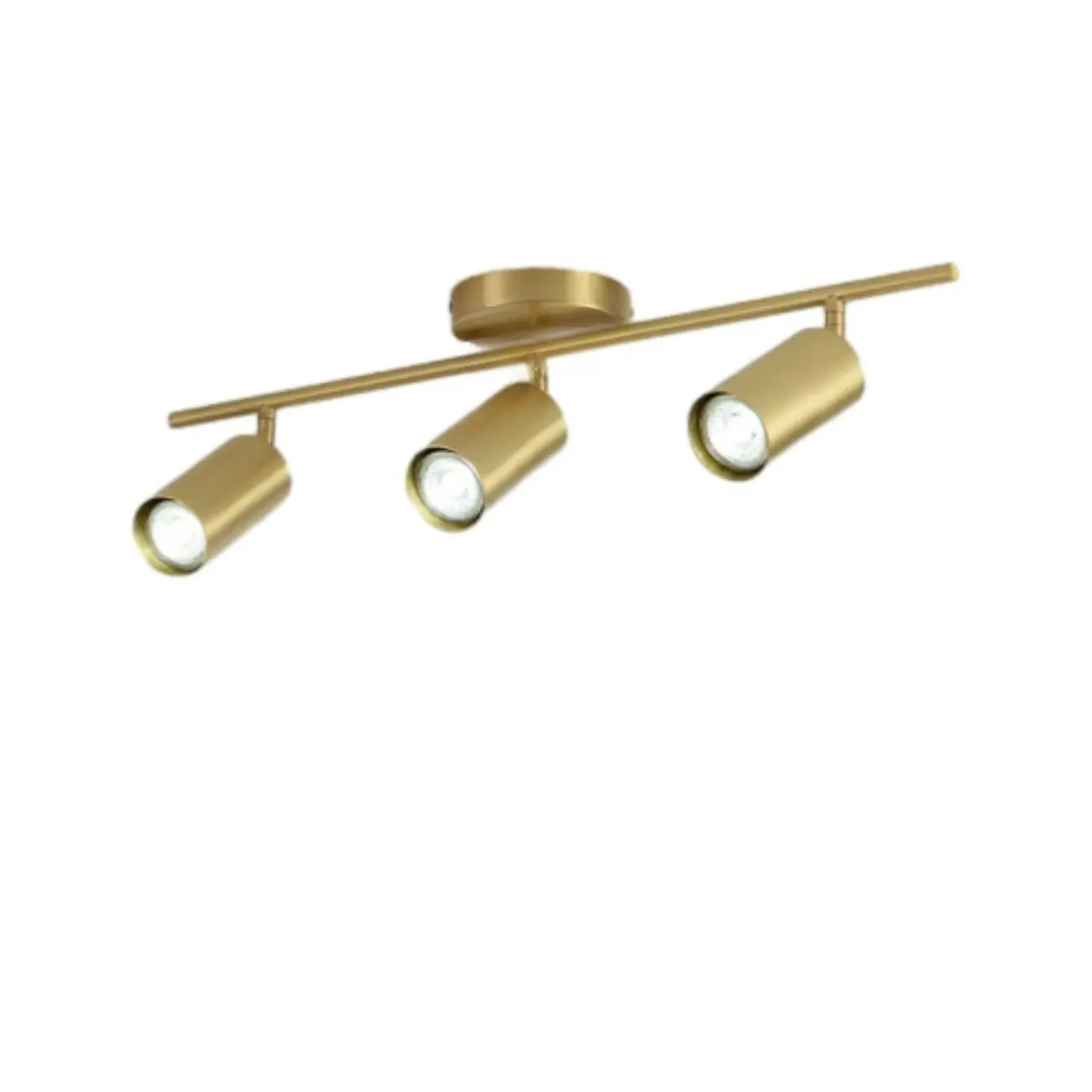 Modern Brass Adjustable Track Lighting