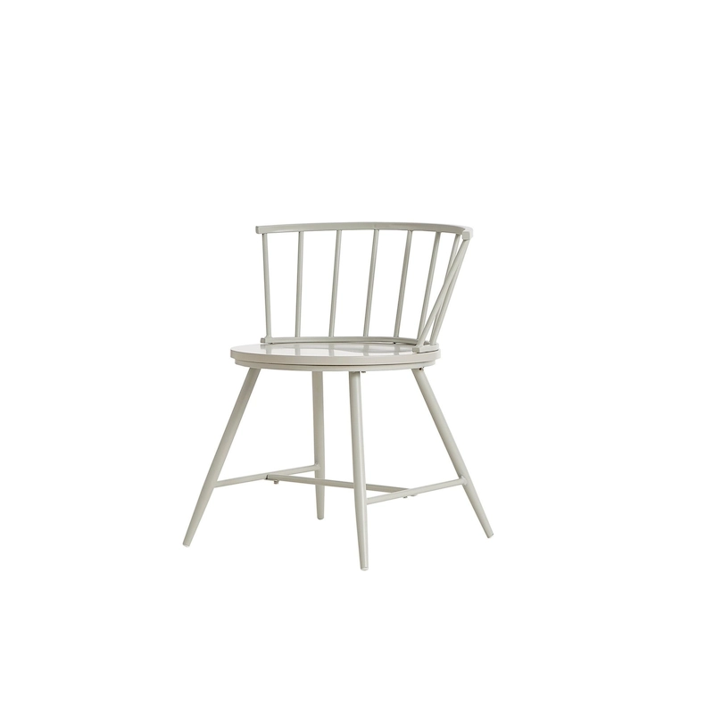 Truman Low Back Metal and Wood Spindle Dining Chair (Set of 2) by iNSPIRE Q Modern