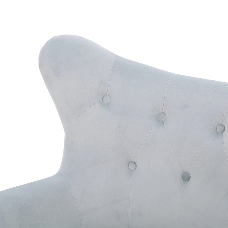 Alyssa Mid-century Upholstered Arm Chair by Christopher Knight Home - 30.25D x 34.25W x 39.75H