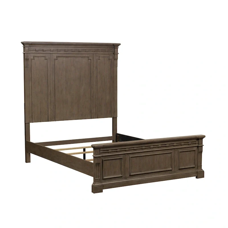 Town & Country Dusty Taupe Panel Bed