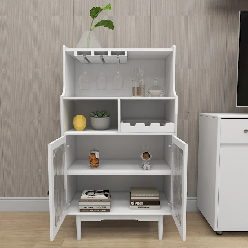 Bar Cabinet with Removable Wine Rack
