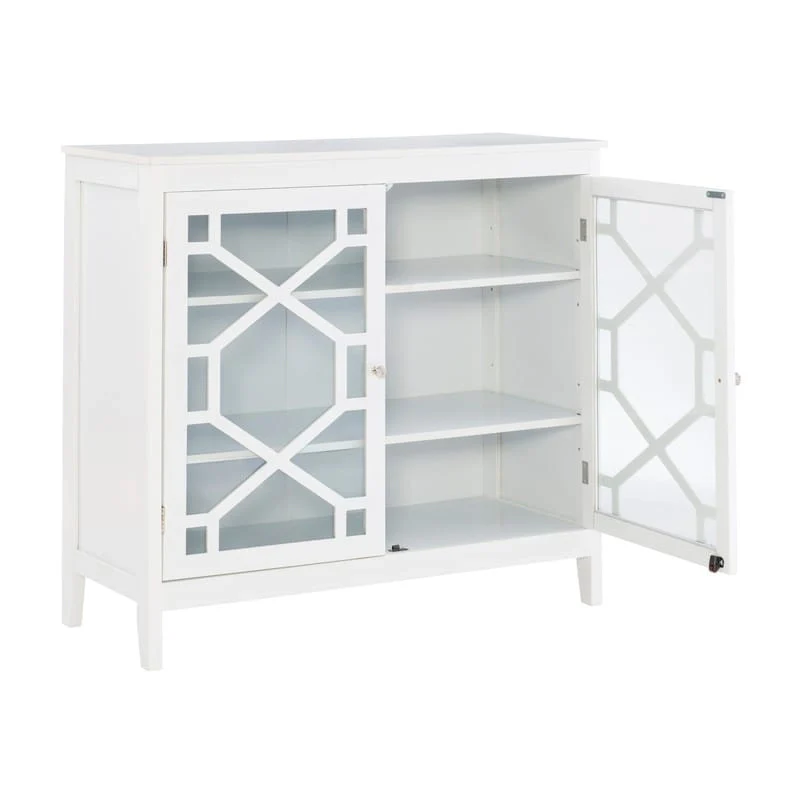 Fetti White Large Cabinet