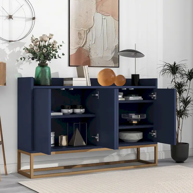 Modern Sideboard Elegant Buffet Cabinet