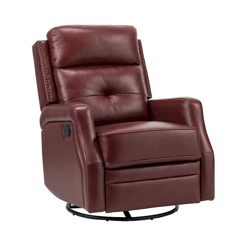 Living Room Recliner with Metal Base