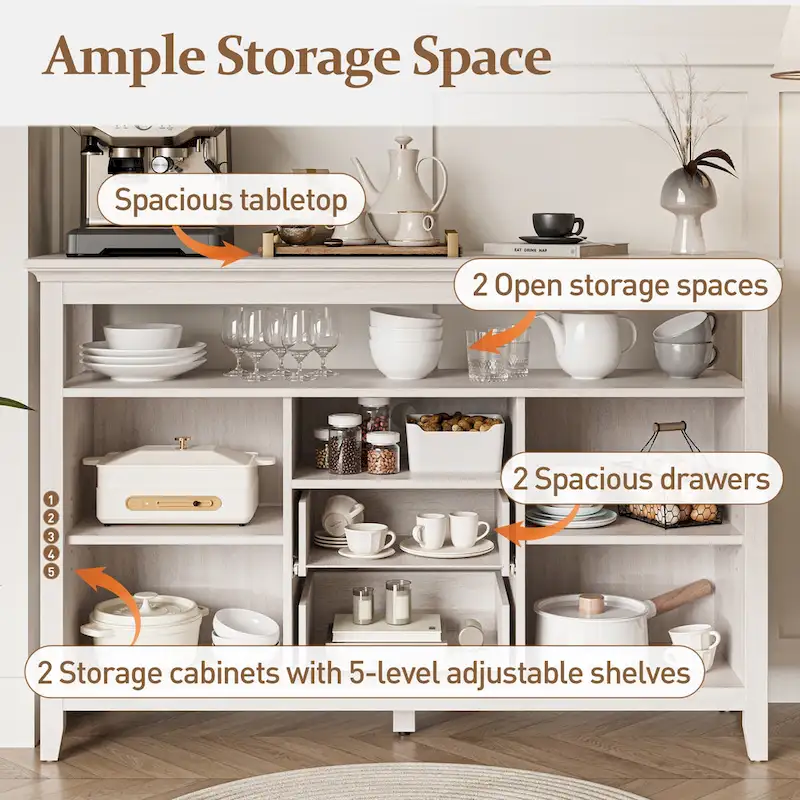 52.8  Natural Rattan Bar Cabinet