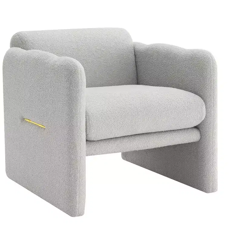 Christopher Knight Home Micah Modern Boucle Accent Chair