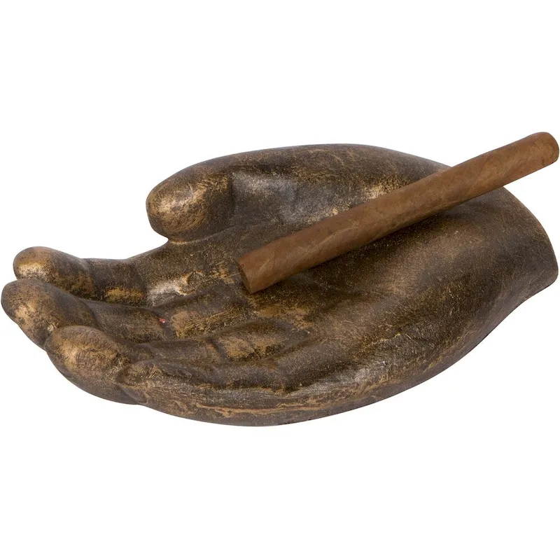 10  Hand Shaped Cigar Holder and Ashtray By EZ Drinker