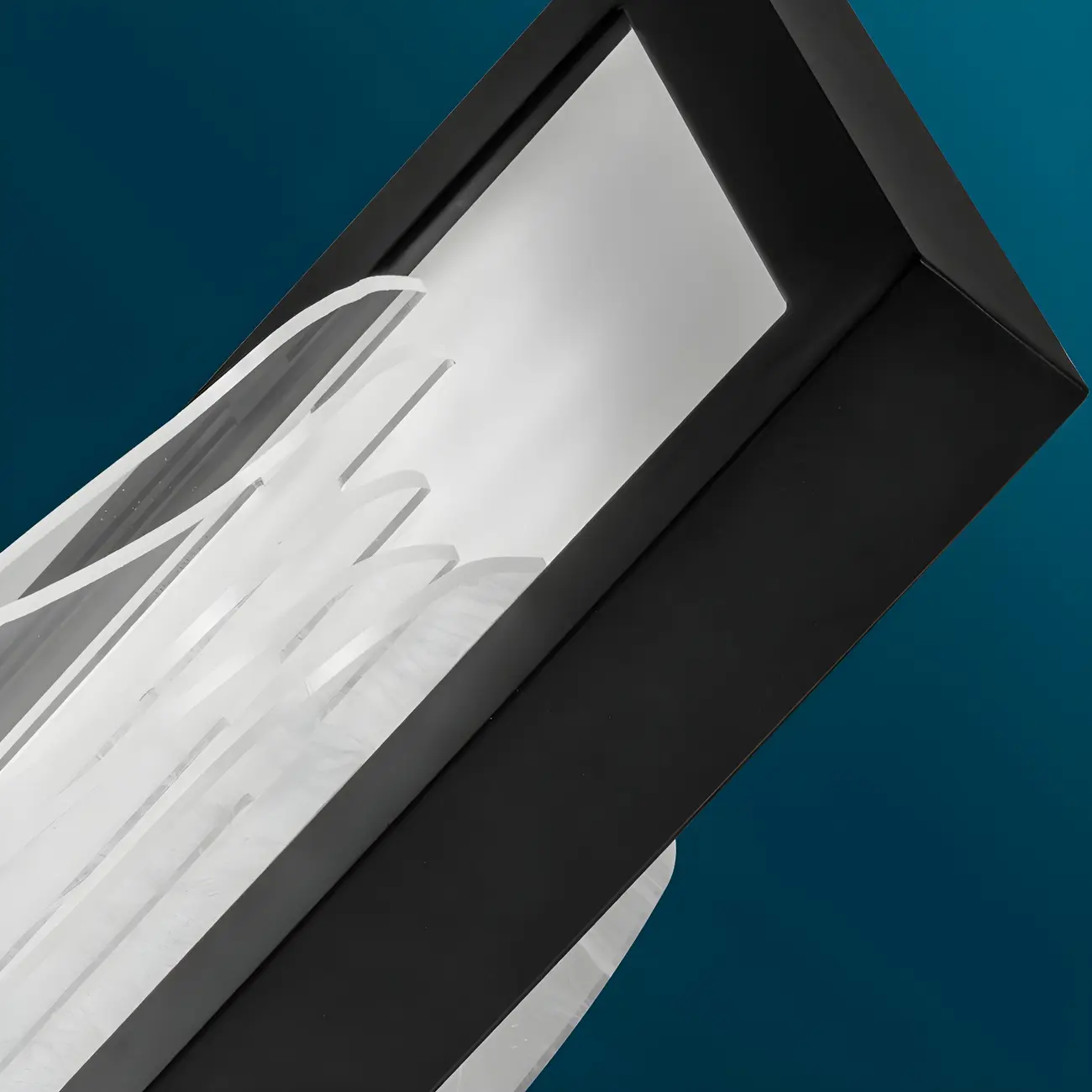 Modern Metal Rectangular Unique Pendant Light