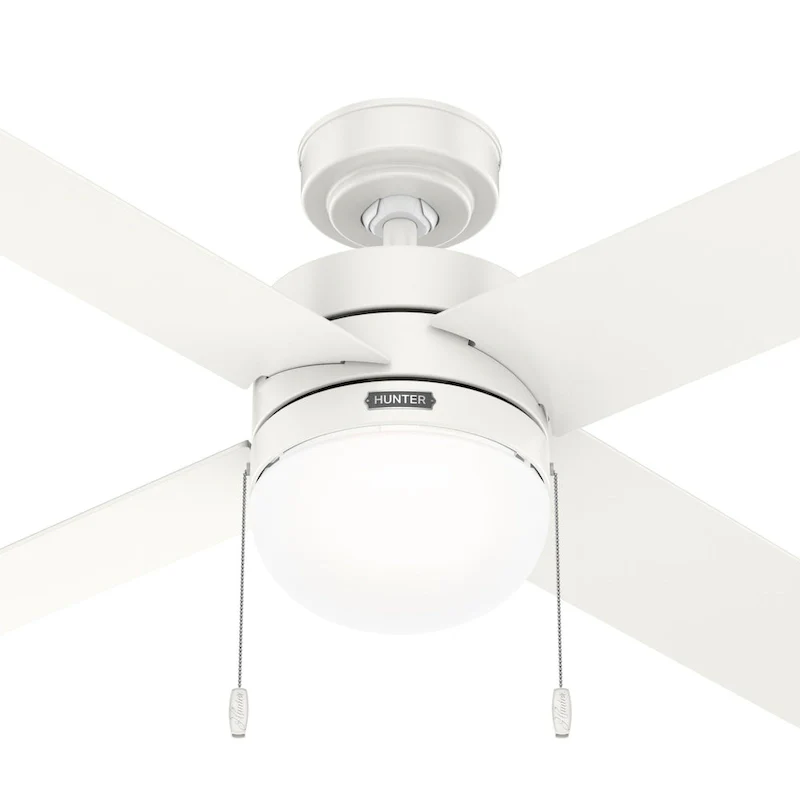 Hunter 52  Timpani Ceiling Fan w/ LED Light, Pull Chain
