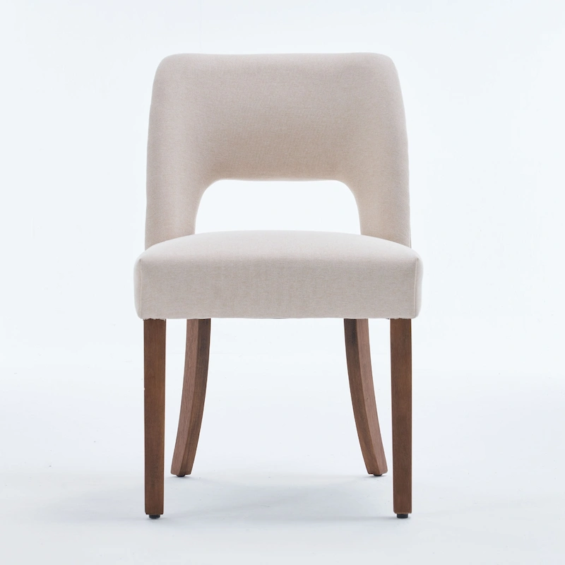 Set of 4 Fabric-upholstered Dining Chairs