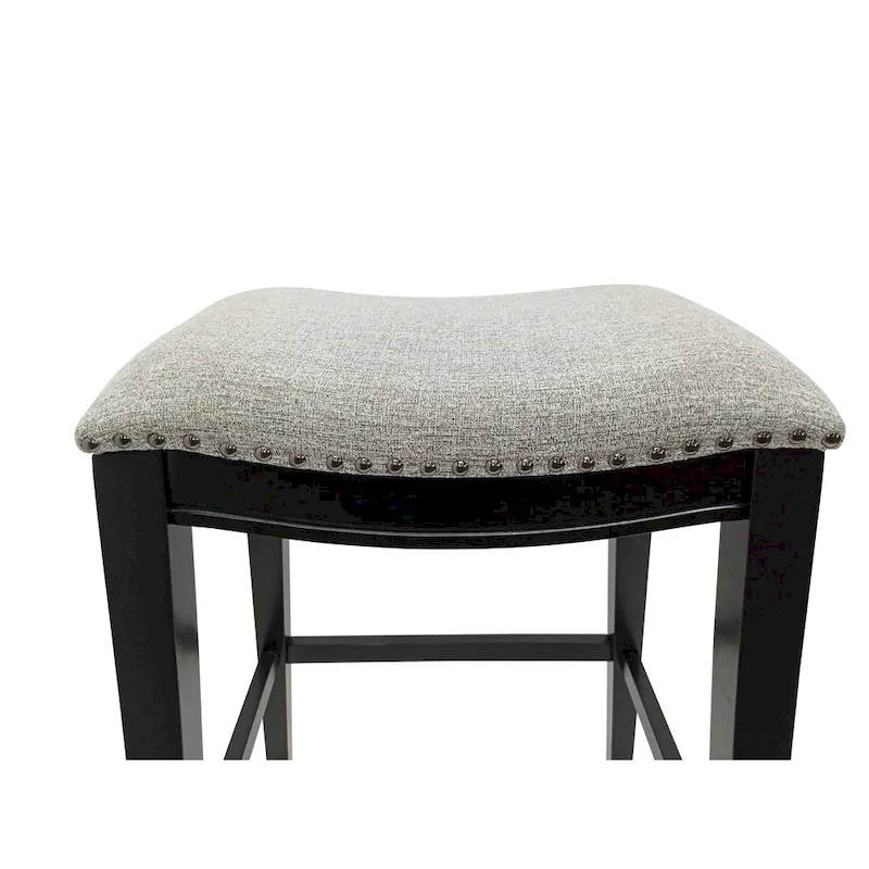 Carolina Living Sawyer 30 Saddle Barstool - Set of 2