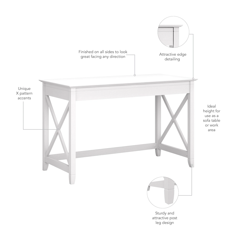Key West 48W Writing Desk by Bush Furniture