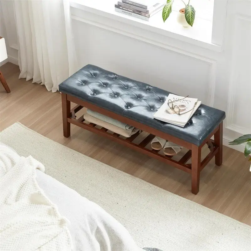 Shoe Bench Entryway - 43.3 D x 14 W x 18 H