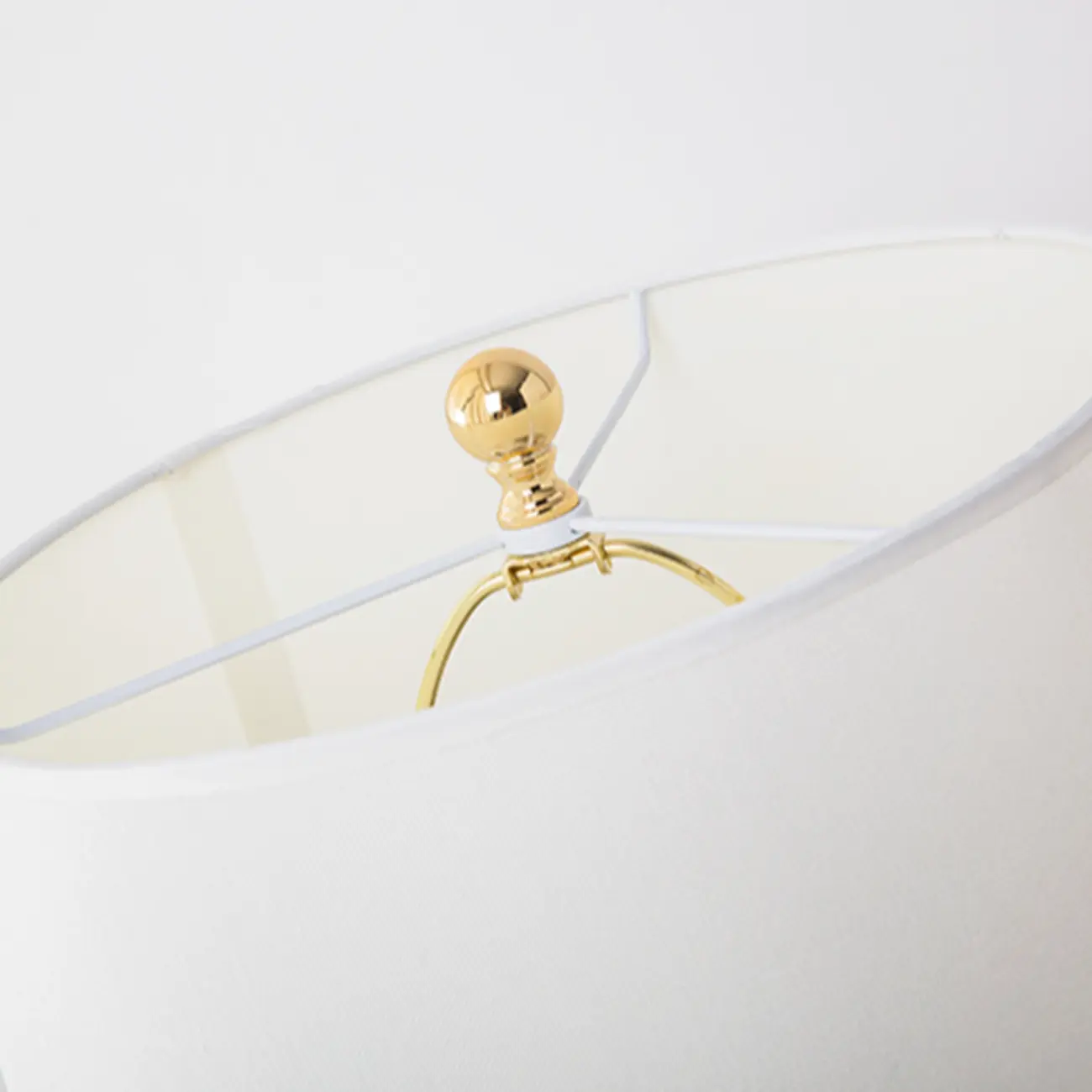 Modern Elegant Barrel Gold LED Table Lamp Fabric Shade