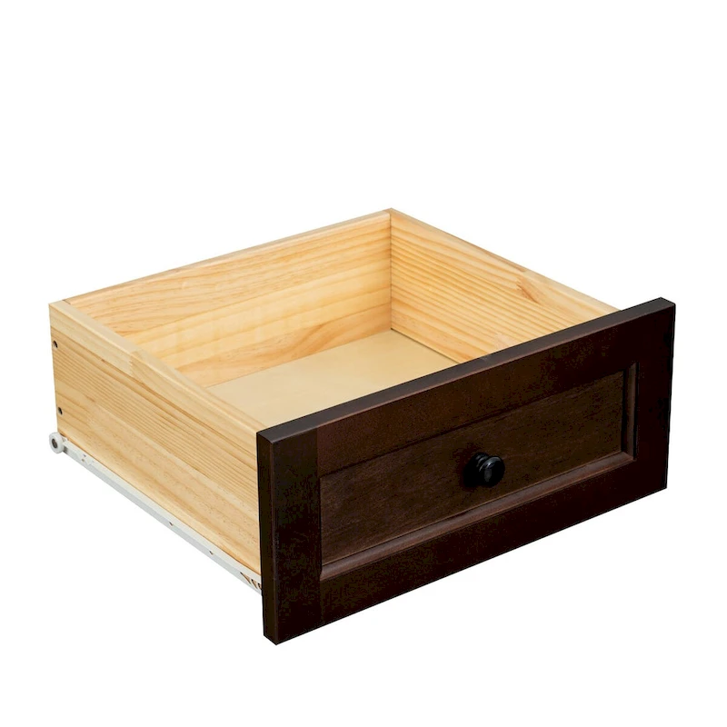 Wood spray-painted drawer dresser