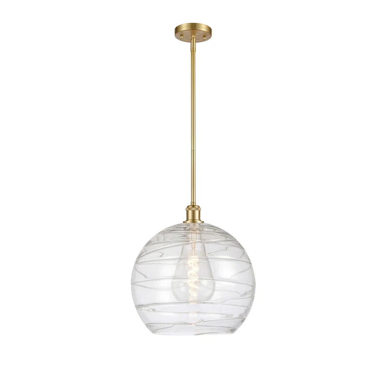 Innovations Lighting Athens Deco Swirl 1 Light 14  Pendant