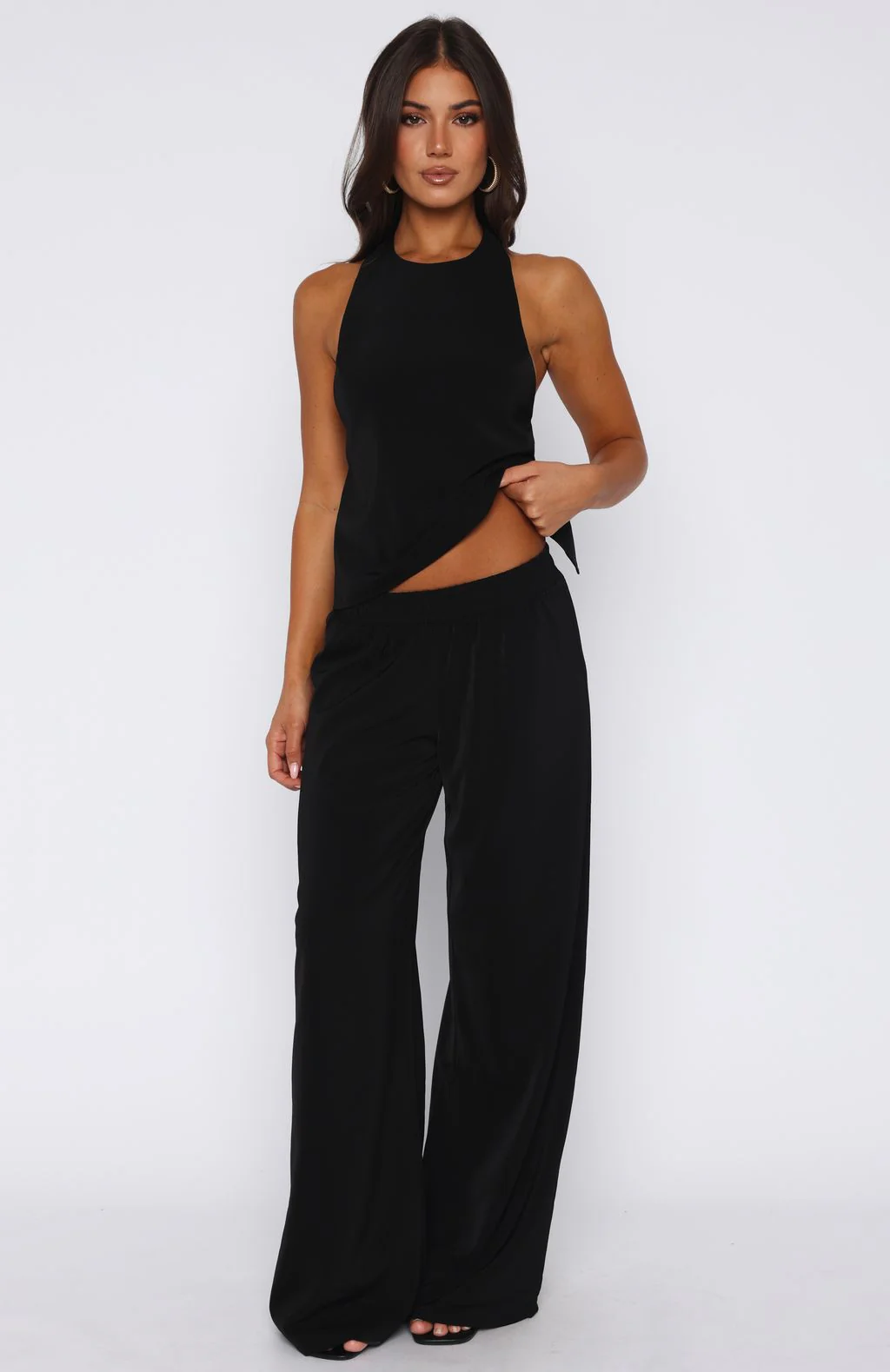 Way She Walks Pants Black