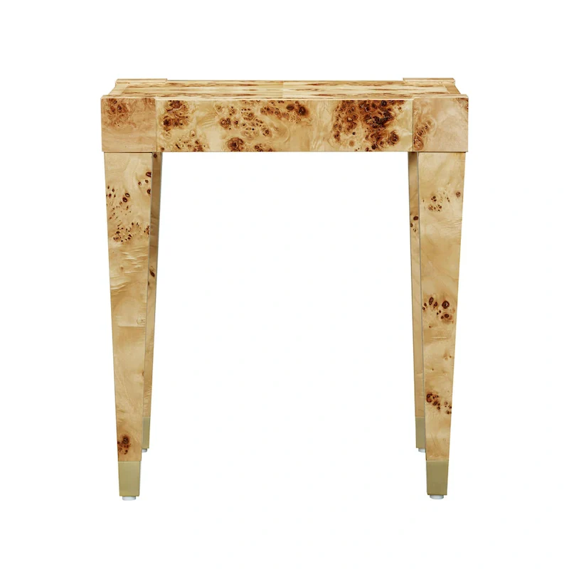 Burl End Table
